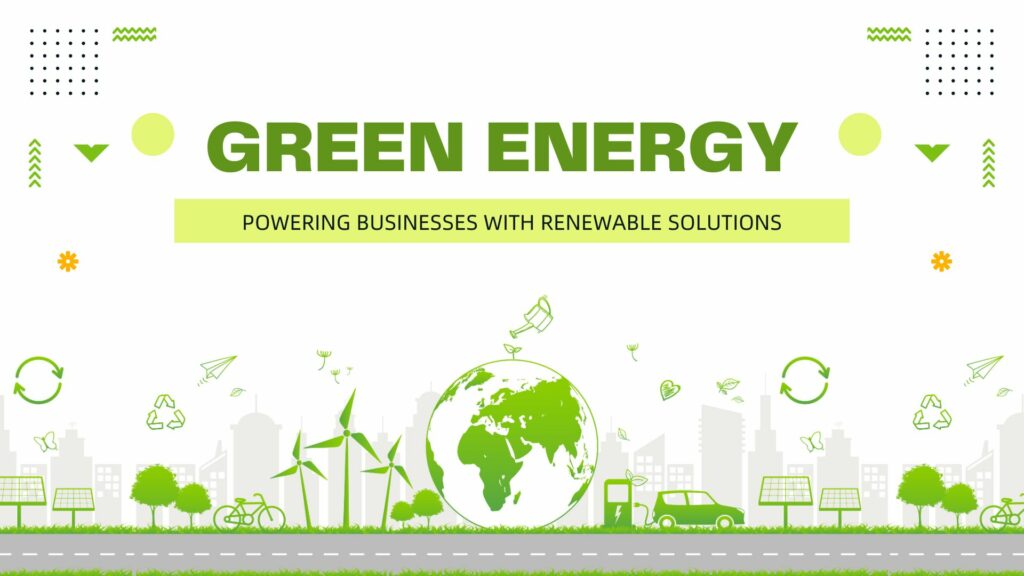 Image representing green energy